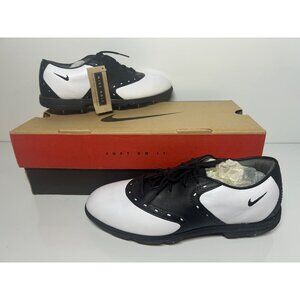 Nike Womens Air Classic Plus Golf Shoes 7.5 Black & White Waterproof New In Box